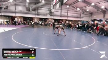 144 lbs Champ. Round 2 - William Brownlow, Best Trained Wrestling vs Christopher Brown, West Amarillo Wrestling Club