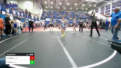 73 lbs Round Of 16 - Ryder Risley, Division Bell Wrestling vs Kingston Sims, Piedmont