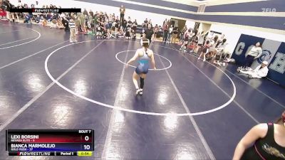 115 lbs Round 3 (6 Team) - Aleena Johnson, Nevada Elite vs Avah Garrett, Gold Rush