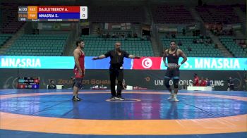 86 kg - Azamat Dauletbekov, KAZ vs Sabri Mnasria, TUN