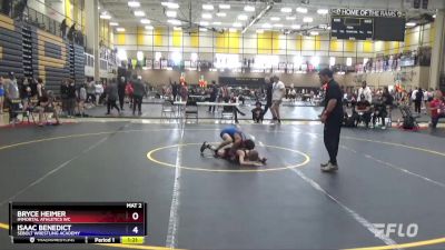 70 lbs Round 3 - Bryce Heimer, Immortal Athletics WC vs Isaac Benedict, Sebolt Wrestling Academy