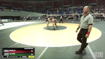 6A-152 lbs Quarterfinal - Owen Oliver, Sheldon vs Josh Camillo, Sprague