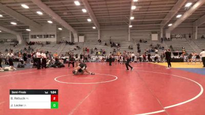 220 lbs Semifinal - Brody Rebuck, PA vs Jackson Locke, GA