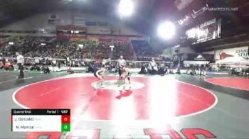 5A 106 lbs Quarterfinal - Noyd Monroe, Kuna vs Jerimiah Gonzalez, Meridian