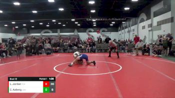 119 lbs Placement Matches (8 Team) - Cade Aaberg, LaCrosse Area Wrestlers(WI) vs Lukas Jordan, Team Ohio (OH)