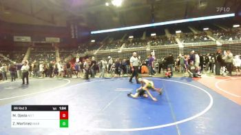 49 lbs Rr Rnd 3 - Malakai Ojeda, No Team vs Zipp Martinez, Bear Cave WC