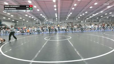 120 lbs Rr Rnd 1 - Daniel McDermott, NC United Select - HSB vs John Woodall, Doughboy Black - HSB