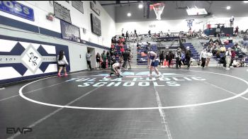 144 lbs Consi Of 4 - Kyler Jenkins, Bartlesville High School vs Wyatt North, Muskogee