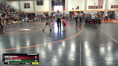 PW-8 lbs Quarterfinal - Jackson Garrow, PACK732 vs Greyson Ball, USA MAT CLUB