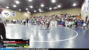 126 lbs Semifinal - Santino Alvaro, Santa Ynez vs Jonathan Woods, Highland