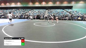 125 lbs Quarterfinal - Sefton Douglass, Western Wyoming vs Vonn Fenn, Southern Oregon