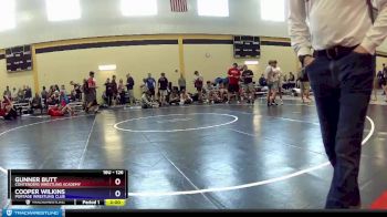 126 lbs Cons. Round 5 - Gunner Butt, Contenders Wrestling Academy vs Cooper Wilkins, Portage Wrestling Club