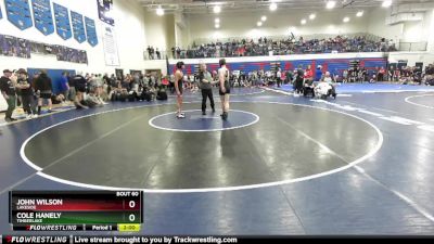 150 lbs Champ. Round 1 - Cole Hanely, Timberlake vs John Wilson, Lakeside