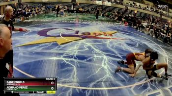 172 lbs Round 2 (4 Team) - Adriano Perez, Tahoma vs Zane Engels, Northfield