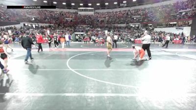 210 lbs Champ. Round 2 - Lucas Stephens, Wisconsin vs Dawson Visgar, Sauk Prairie Wrestling Club