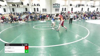 195 lbs Consi Of 4 - Adam Loebl, Sharon vs Marc Pineiro, Saint John's Prep