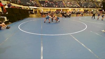 7th - 8th grade - 115 Champ. Round 1 - Jamesen Jaspers, Iowa vs Joseph Leick, Sebolt Wrestling Academy