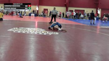 106 lbs Consi Of 8 #2 - Christian Benevides, Iron Faith vs Thomas Matias, Shoreham Wading River