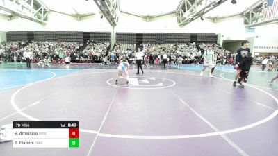 78-M lbs Consolation - Benedetto Annoscia, Apex vs Brandon Flamini, Pursuit Wrestling Club