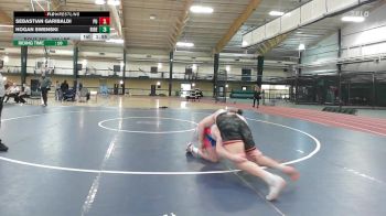 285 lbs 3rd Place - Sebastian Garibaldi, Princeton vs Hogan Swenski, Rider - UNATT