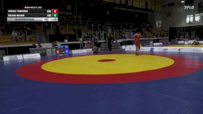 71kg Quarterfinal - Diego Ribeiro, Team Impact Wrestling Club vs Ekam Mann, Khalsa Wrestling Club