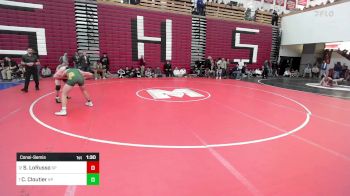 157 lbs Consolation - Sam LoRusso, Saugus/Peabody vs Colby Cloutier, King Philip