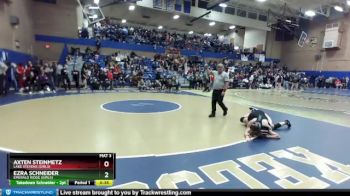 115lbs Cons. Round 2 - Axten Steinmetz, Lake Stevens (Girls) vs Ezra Schneider, Emerald Ridge (Girls)