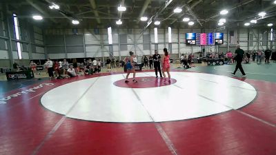 62 kg Cons. Sub-rd Of 16 - Mia Kiser, Laney High School Wrestling vs Morgan Lucio, Valiant Wrestling Club