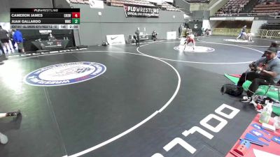 Cons. Round 4 - Cameron James, Centennial High School Wrestling vs Juan Gallardo, Wasco Wrestling Club
