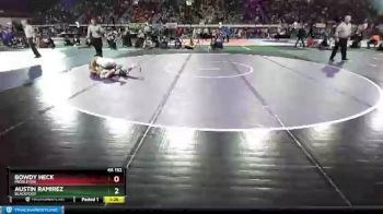 4A 152 lbs Champ. Round 1 - Austin Ramirez, Blackfoot vs Bowdy Heck, Middleton