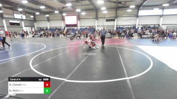 132 lbs Consi Of 4 - Brode Colwell, War vs Nolan Stein, No Team