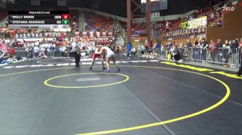 170 lbs Cons. Semi - Stefania Aranguiz, Rose Hill HS vs Molly Benes, Shawnee Mission-Bishop Miege Hs