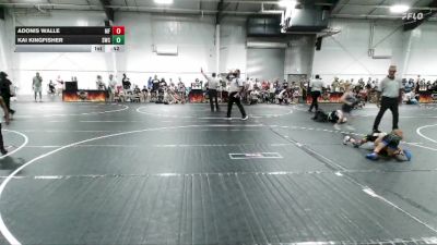 44 lbs Round 1 (6 Team) - Kai Kingfisher, Storm Wrestling Center vs Adonis Walle, Morris Fitness