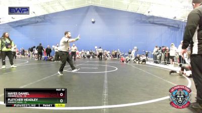 76 lbs Placement (4 Team) - Hayes Daniel, Firebird Elite vs Fletcher Headley, Midwest Gold