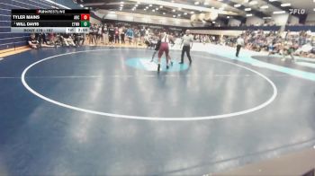 197 lbs Champ. Round 1 - Will Davis, Elizabethtown vs Tyler Mains, Arcadia