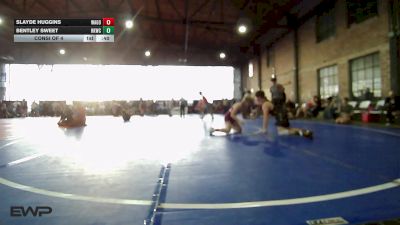 119 lbs Consi Of 4 - Slayde Huggins, Wagoner Takedown Club vs Bentley Sweet, Henryetta Knights Wrestling Club