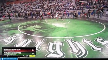 62 lbs 1st Place Match - Lorena Thompson, Toppenish USA WC vs Tatum Kaschmitter, Highland Huskies WC