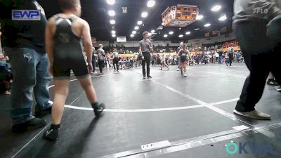 3rd Place - Clay Blankenship, Mustang Bronco Wrestling Club vs Reid Kirby, Norman Grappling Club