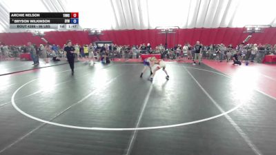 96 lbs 3rd Place Match - Archie Nelson, Trophy Hunters Wrestling Club vs Bryson Wilkinson, SCN Youth Wrestling