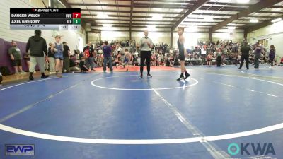 90 lbs Rr Rnd 3 - Maverick Depperschmidt, Cowboy Wrestling Club vs Wyatt Austin, Sperry Wrestling Club