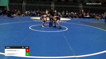 145 lbs Consolation - Joey MacDiarmid, Spring Creek B vs Jordan Wakefield, Mountain Crest