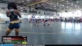 144 lbs Round 2 (4 Team) - Iyjah Grant, Youtube Wrestlers vs Josie Hause, Indiana INFERNO BLACK