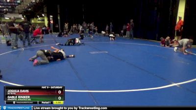 85 lbs Champ. Round 1 - Joshua Davis, DC Elite vs Gable Riniker, Immortal Athletics WC