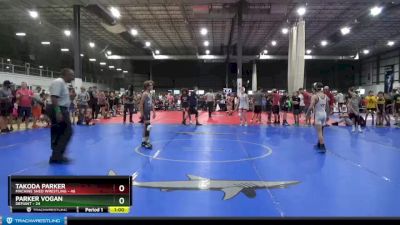 100 lbs Champ. Round 1 - Parker Vogan, Defiant vs Takoda Parker, Machine Shed Wrestling