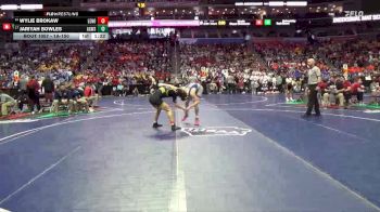 1A-150 lbs Champ. Round 1 - Jariyah Bowles, AGWSR vs Wylie Brokaw, Lenox