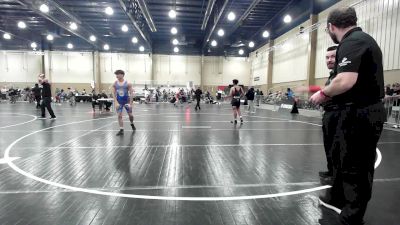 157 lbs Quarterfinal - Jonathan Moreno, Gladiator Wrestling Academy vs Caden Ankele, Youth Impact Center Wrestling Club