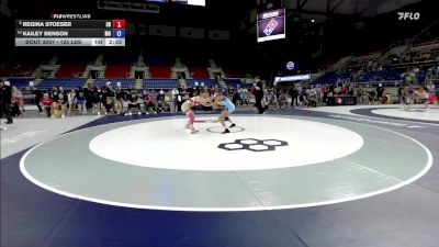 125 lbs Cons. Sub-semis - Regina Stoeser, SD vs Kailey Benson, MO