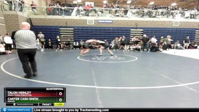 195 lbs Quarterfinal - Talon Heinley, Small Town Wrestling vs Carter Cash Smith, Suples