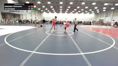 126 lbs Round Of 64 - Benjamin Treadaway, AL vs Ap Zuchman, PA