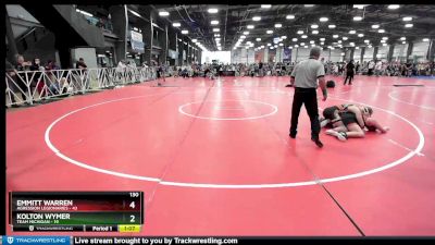 130 lbs Rd# 9- 2:15pm Saturday Final Pool - Emmitt Warren, Agression Legionaries vs Kolton Wymer, Team Michigan